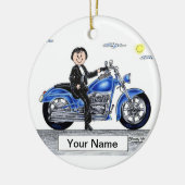 Kraftrad — Frauen Keramikornament (Links)