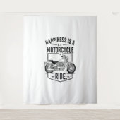 Kraftrad im Wüstenkaktus Western Set (2) Wandteppich (Vorderseite)