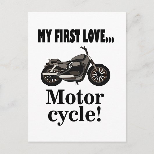 Kraftrad Postkarte (Vorderseite)