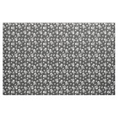 Kraftrad und Kreuzknochen Stoff (Fat Quarter (45,7 x 55,9 cm))