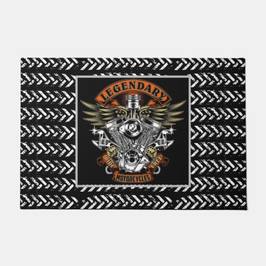 Krafträder Fußmatte (Vorderseite)