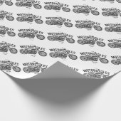 Krafträder Geschenkpapier (Ecke)