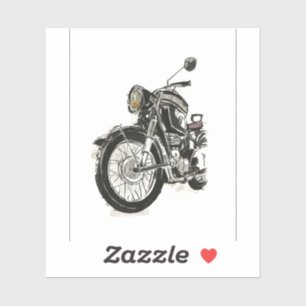 Krafträder in Ink IV Aufkleber