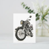 Krafträder in Ink IV Postkarte (Stehend Vorderseite)