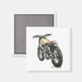 Krafträder in Tinte III Magnet (Vorderseite/Rückseite)