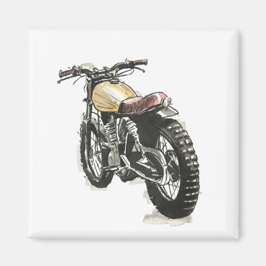 Krafträder in Tinte III Magnet (Vorne)