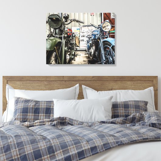 Krafträder Leinwanddruck (Insitu (Schlafzimmer))