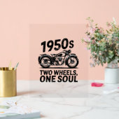 Krafträder mit zwei Rädern, einem Soul Acrylschild (Hochzeit)