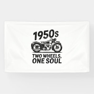 Krafträder mit zwei Rädern, einem Soul Banner