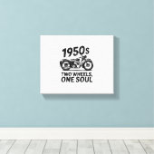 Krafträder mit zwei Rädern, einem Soul Leinwanddruck (Insitu (Holzboden))