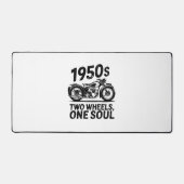 Krafträder mit zwei Rädern, einem Soul Schreibtischunterlage (Vorderseite)