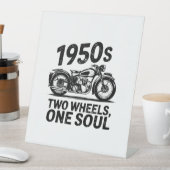 Krafträder mit zwei Rädern, einem Soul Sockelschild (In Situ)