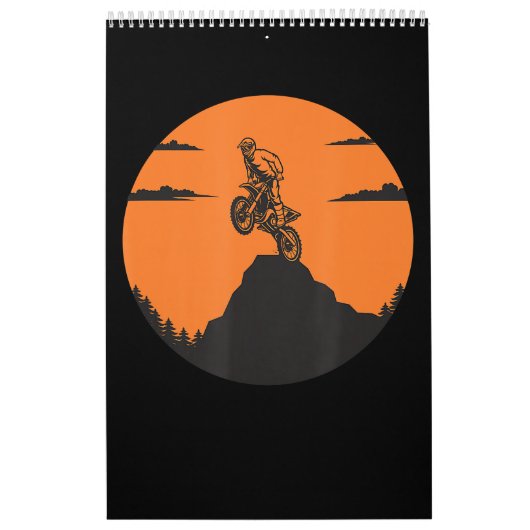 Krafträder Motocross Peak Kalender (Titelbild)