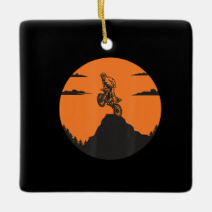 Krafträder Motocross Peak Keramikornament