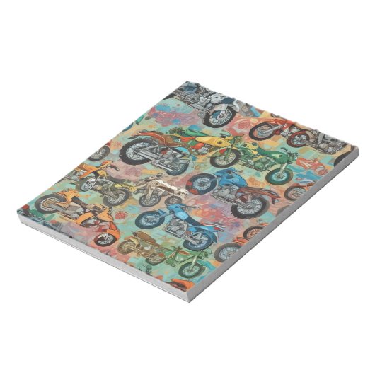 Krafträder Notizblock (Rotiert)