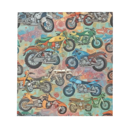 Krafträder Notizblock (Vorderseite)