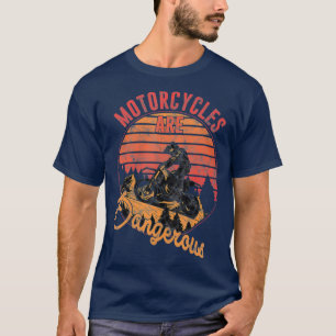 Krafträder sind gefährliches Mountainbike T-Shirt