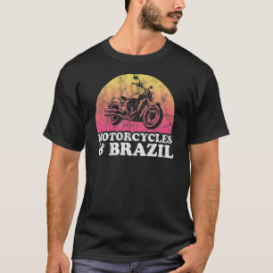 Krafträder und Krafträder in Brasilien T-Shirt