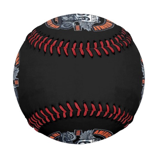 Krafträder und Route 66 Baseball (Rückseite)