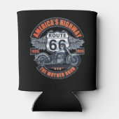 Krafträder und Route 66 Dosenkühler (Rückseite)