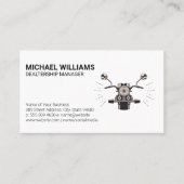 Krafträder Visitenkarte (Vorderseite)