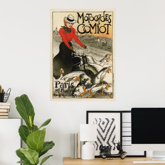 Kraftradkomiot Poster (Heimbüro)