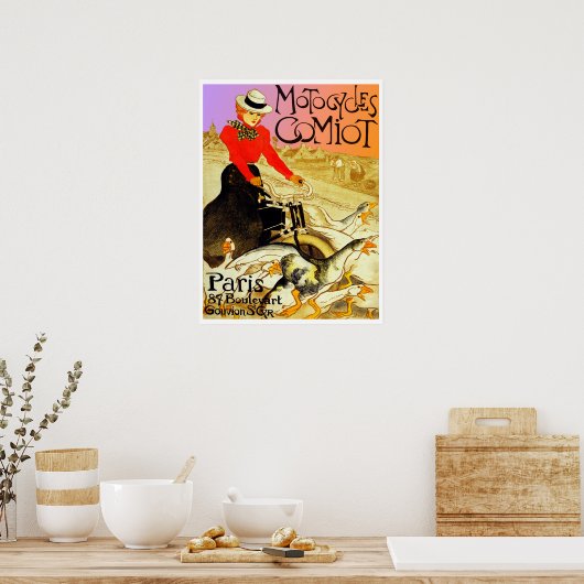 Kraftradkomiot Poster (Küche)