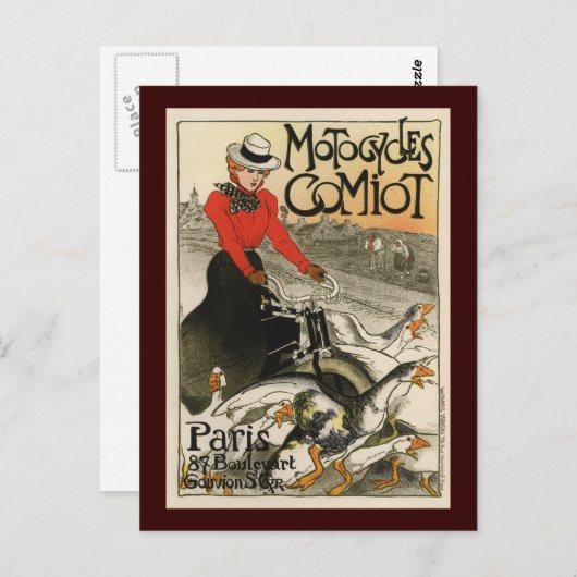 Kraftradkomiot Postkarte (Vorne/Hinten)