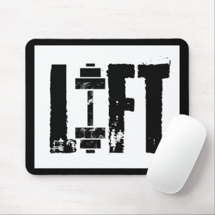 KRAFTRAUM Gewichtheben BODYBUILDING Mousepad