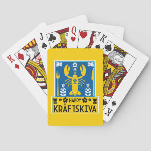 Kräftskiva - Schwedische Krebs-Party Spielkarten