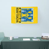 Kräftskiva - Schwedisches Krakischefisch-Party Banner (Messe)