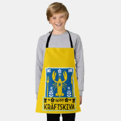 Kräftskiva - Schwedisches Krakischefisch-Party Schürze (Getragen)