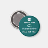 Kraftsmen Auto Behielt Calm Magnet (Vorderseite/Rückseite)