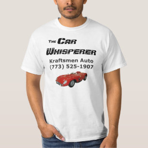 Kraftsmen Auto Whisperer Basic T - Shirt (mit rote