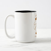Kraftstoff Zweifarbige Tasse (Links)