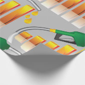 Kraftstoffpreis Geschenkpapier (Ecke)