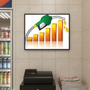 Kraftstoffpreis Poster