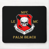Kraftstoffregler-Mausunterlage - Palm Beach Mousepad (Vorne)