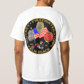 Kraftstoffregler-Palm T-Shirt (Rückseite)