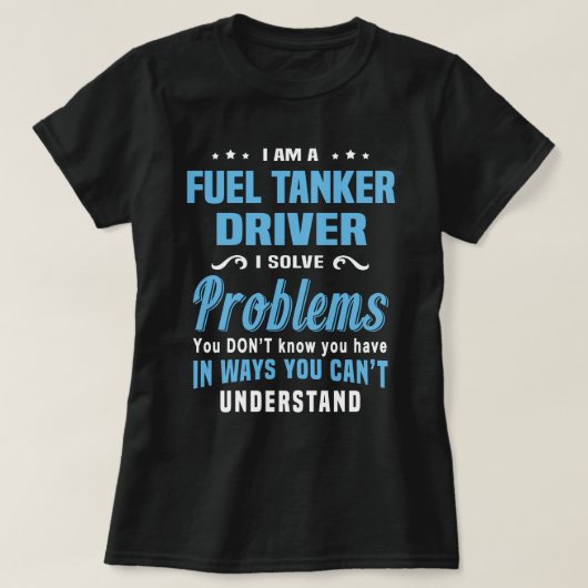 Kraftstofftanker T-Shirt (Design vorne)