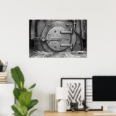 Kraftstofftür - Druck Poster (Heimbüro)