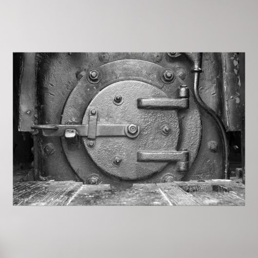 Kraftstofftür - Druck Poster (Vorne)