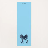Krafttraining Blue Bow Yogamatte (Vorderseite)