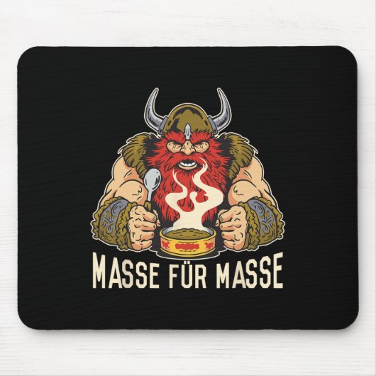 Krafttraining m für M' Viking Biceps Workout F Mousepad (Vorne)