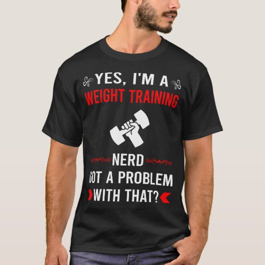 Krafttraining Problem T-Shirt (Vorderseite)