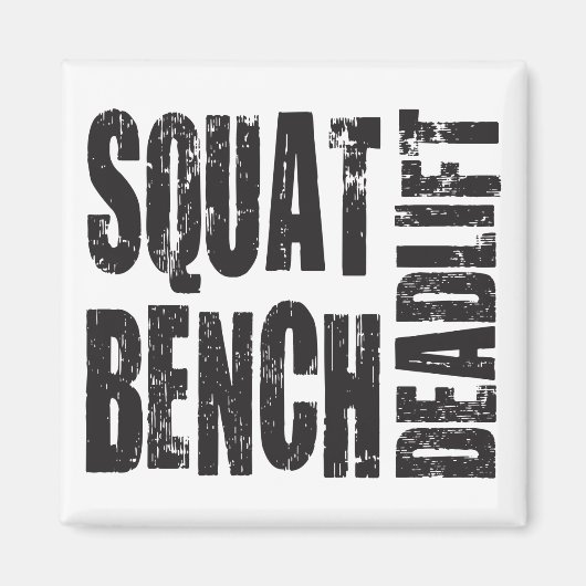 Kraftübertragung - Squat, Bench, Deadlift Magnet (Vorne)
