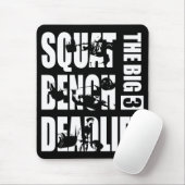 Kraftübertragung - Squat, Bench, Deadlift Mousepad (Mit Mouse)