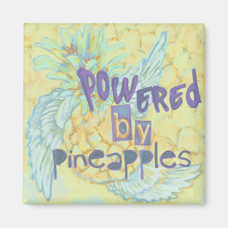 Kraftvoll mit Ananas, Magneten Magnet