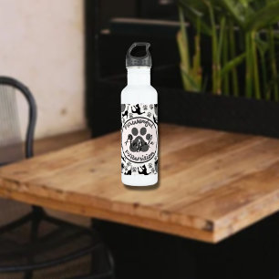 Kraftvolle Position Yoga Katze Stechen Wasserflasc Edelstahlflasche