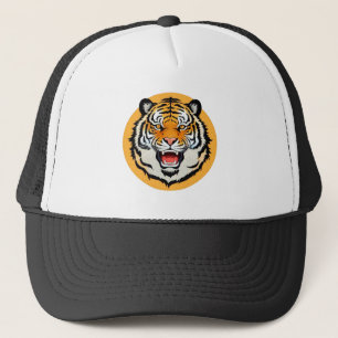 kraftvolle Tigervorstellung Truckerkappe